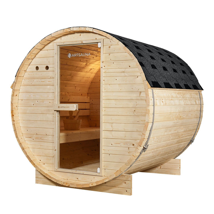 Outdoor Fasssauna Spitzbergen 180