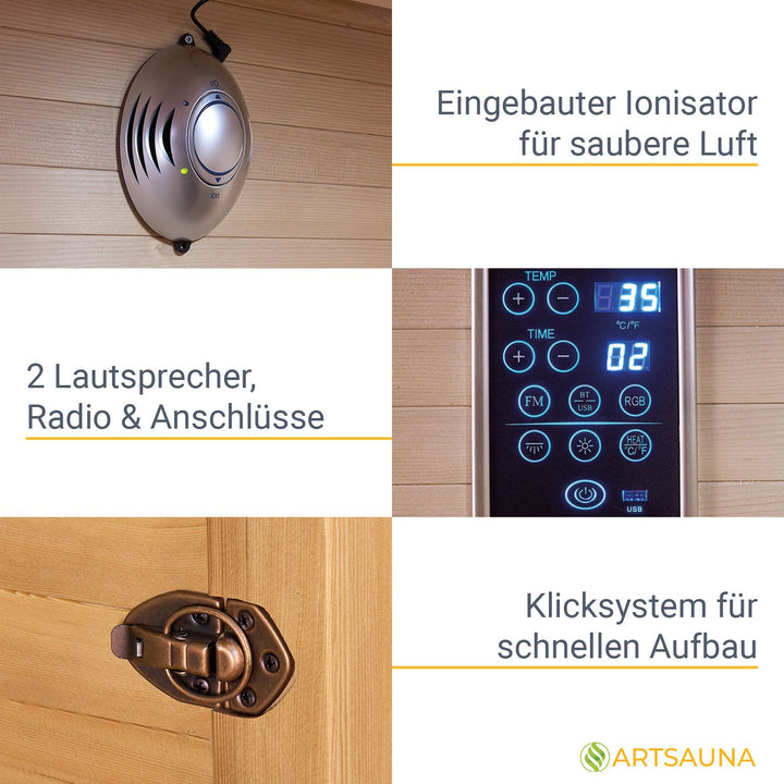 Infrarotkabine Nyborg E150K