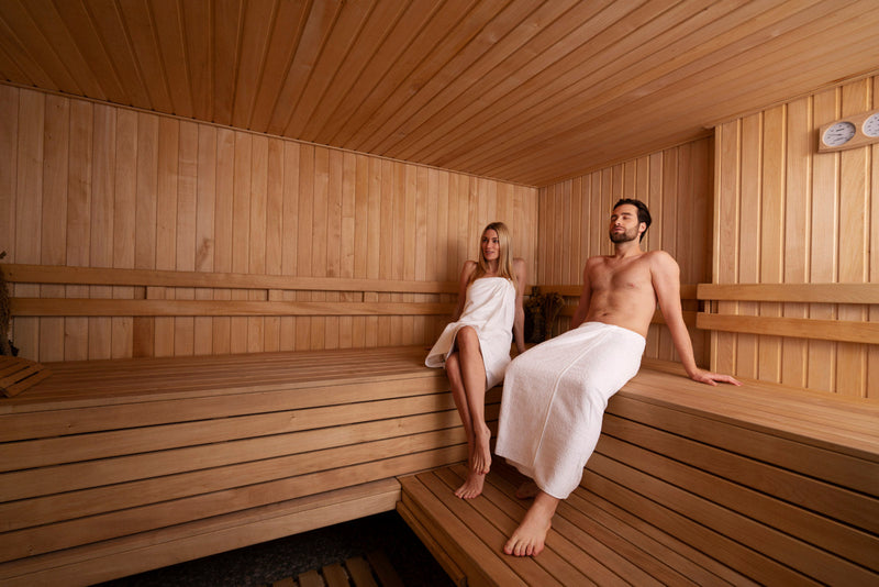 Sauna für eine bestimmte Anzahl an Personen