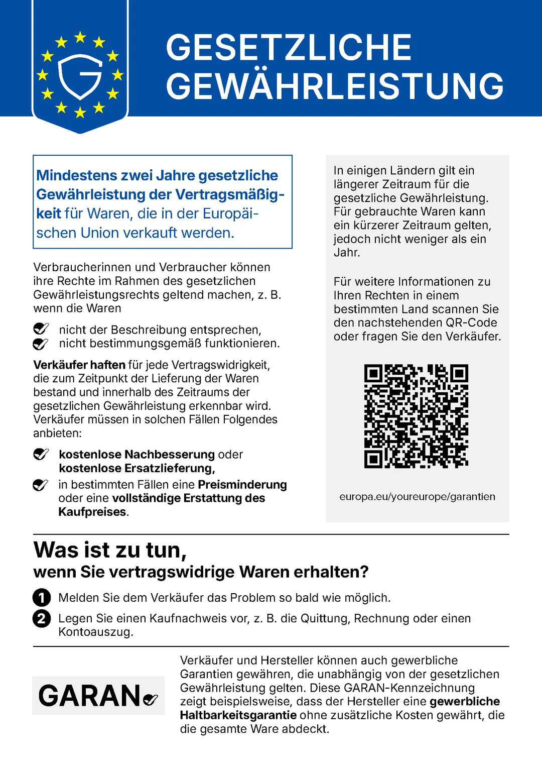 Deine gesetzlichen Gewählteistungsreche