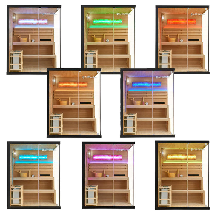 Indoor Sauna Vantaa 150 - Salzstein