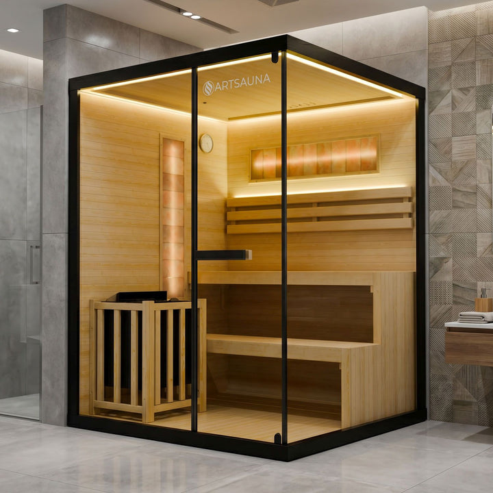 Indoor Sauna Vantaa 150 - Salzstein