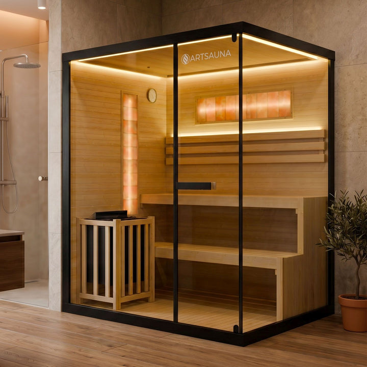 Indoor Sauna Vantaa 175 - Salzstein