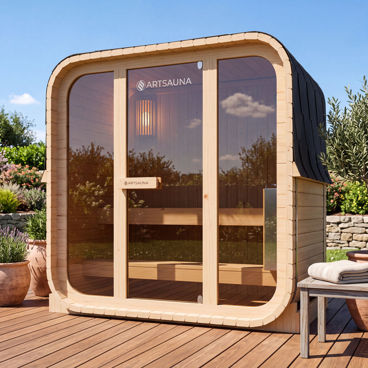 Cube Fasssauna Fjora M
