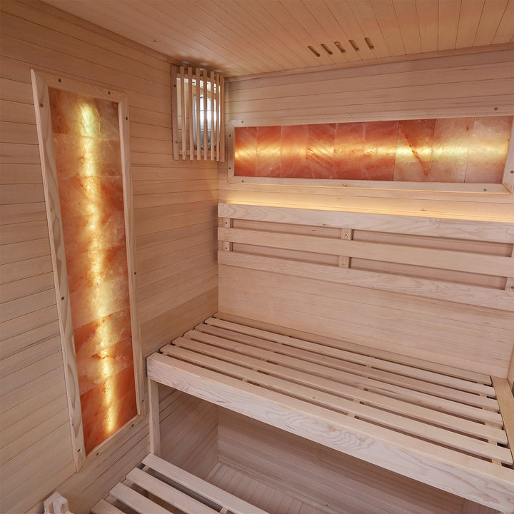 Indoor Sauna Vantaa 120 - Salzstein