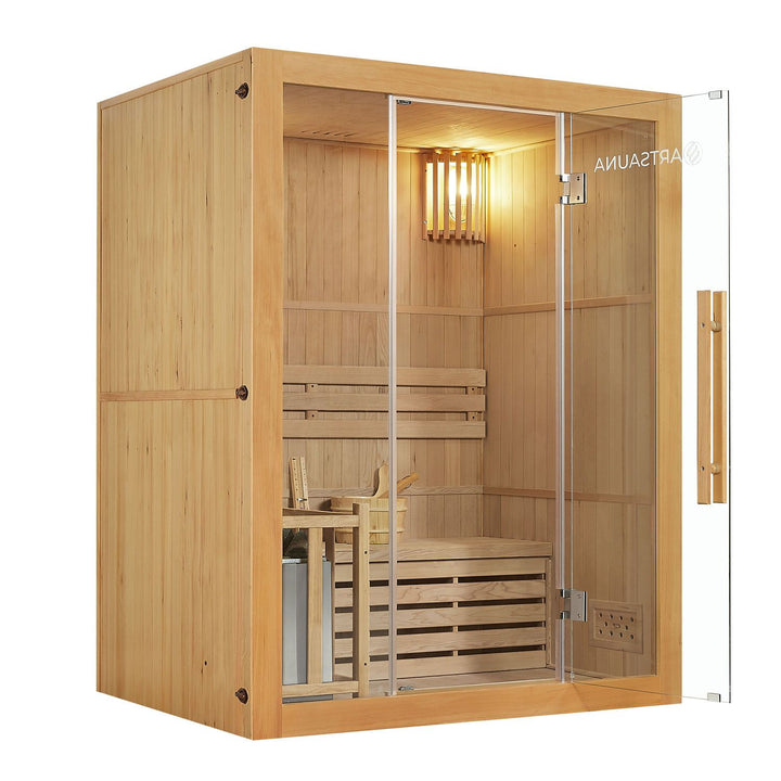 Finnische Indoor Sauna Tampere 4,5 kW