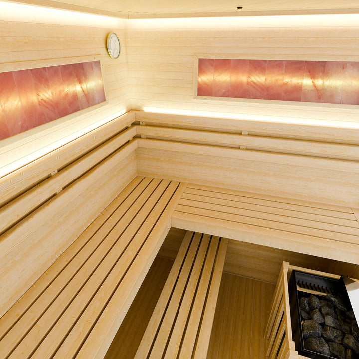 Indoor Sauna Vantaa 160 - Salzstein