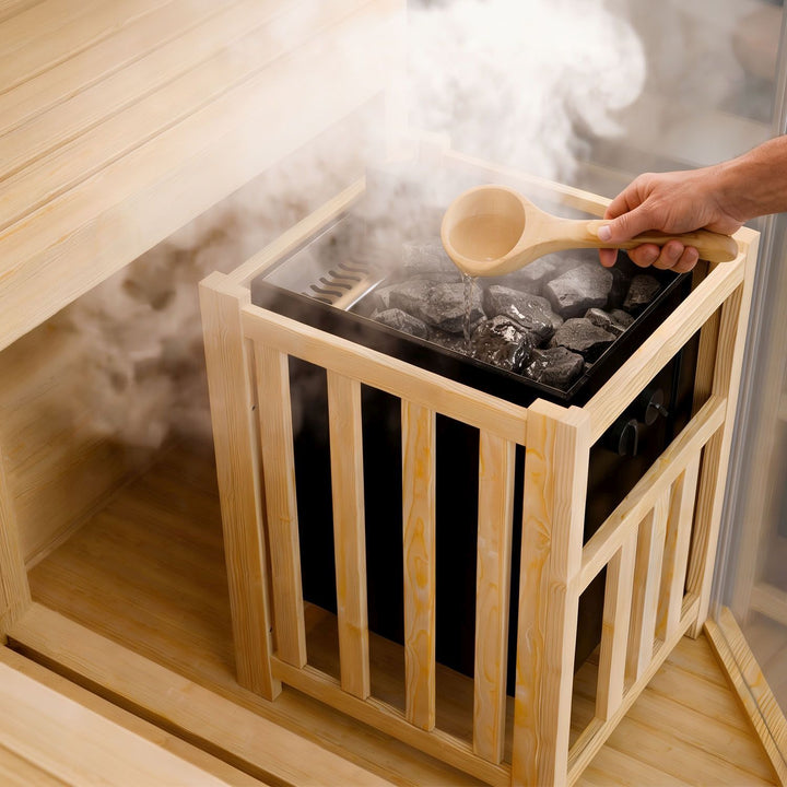 Indoor Sauna Vantaa 160 - Salzstein