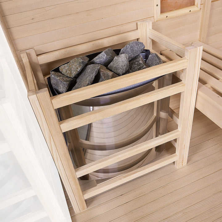 Indoor Sauna Vantaa 120 - Salzstein
