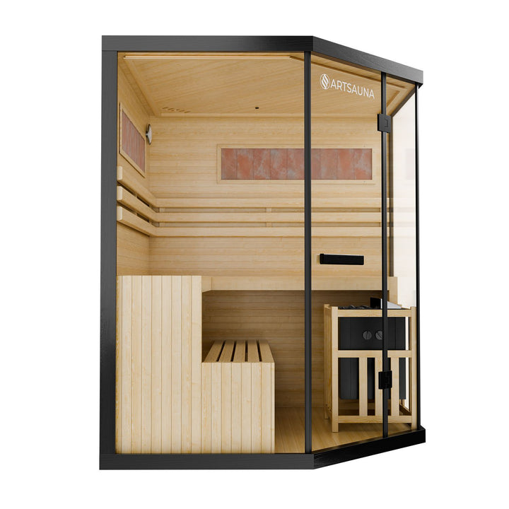 Indoor Sauna Vantaa 160 - Salzstein