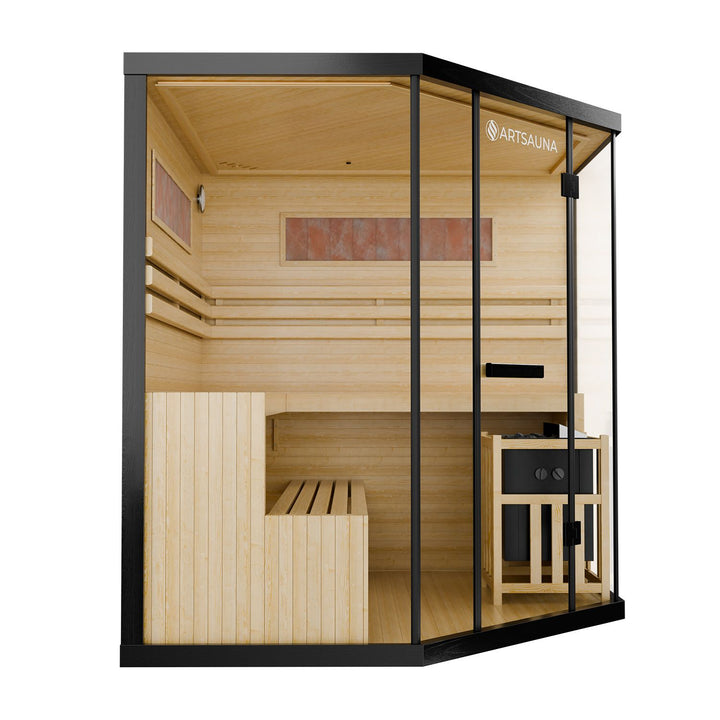 Indoor Sauna Vantaa 180 - Salzstein