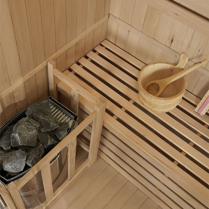 Finnische Indoor Sauna Tampere 4,5 kW