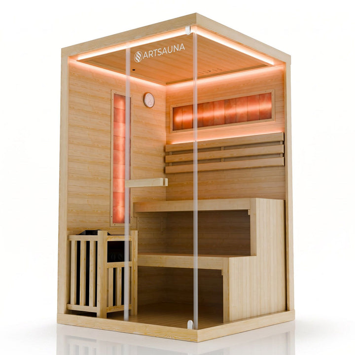 Indoor Sauna Vantaa 120 - Salzstein