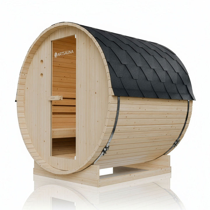 Outdoor Fasssauna Spitzbergen 180