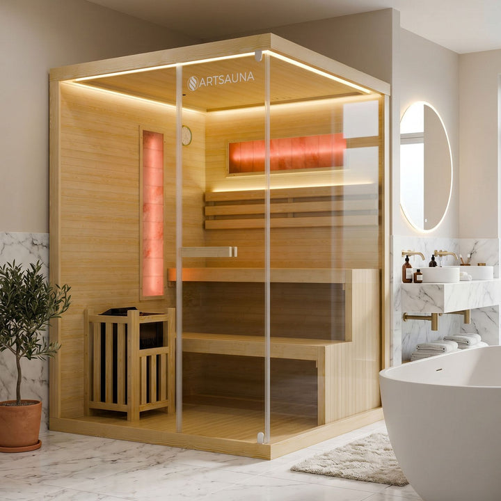 Indoor Sauna Vantaa 150 - Salzstein