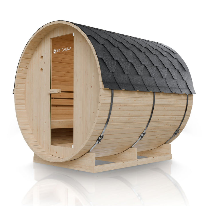 Outdoor Fasssauna Spitzbergen 220