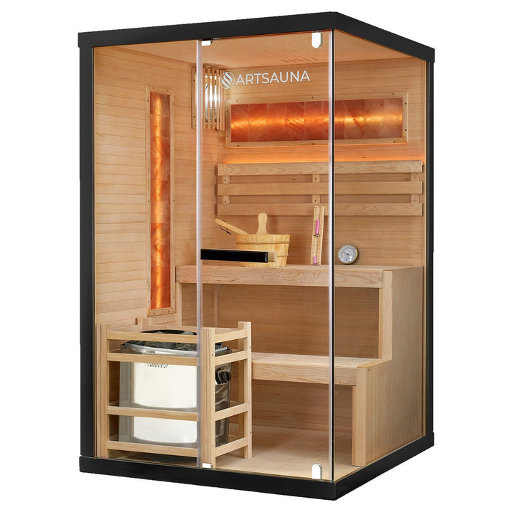 Indoor Sauna Vantaa 120 - Salzstein