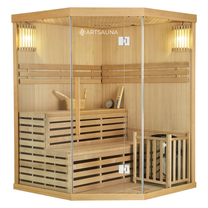 Traditionelle Saunakabine / Finnische Sauna Espoo150 Premium