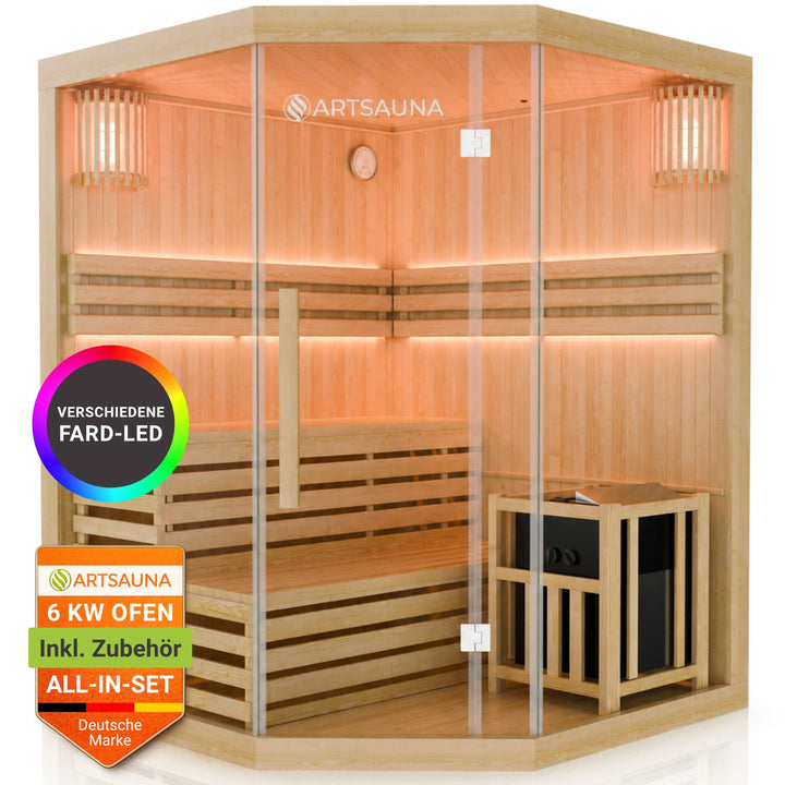 Saunakabine Espoo200 Premium