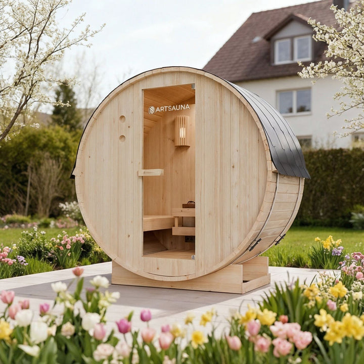 Outdoor Fasssauna Spitzbergen 120