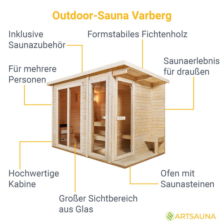 Outdoor Sauna Varberg 320