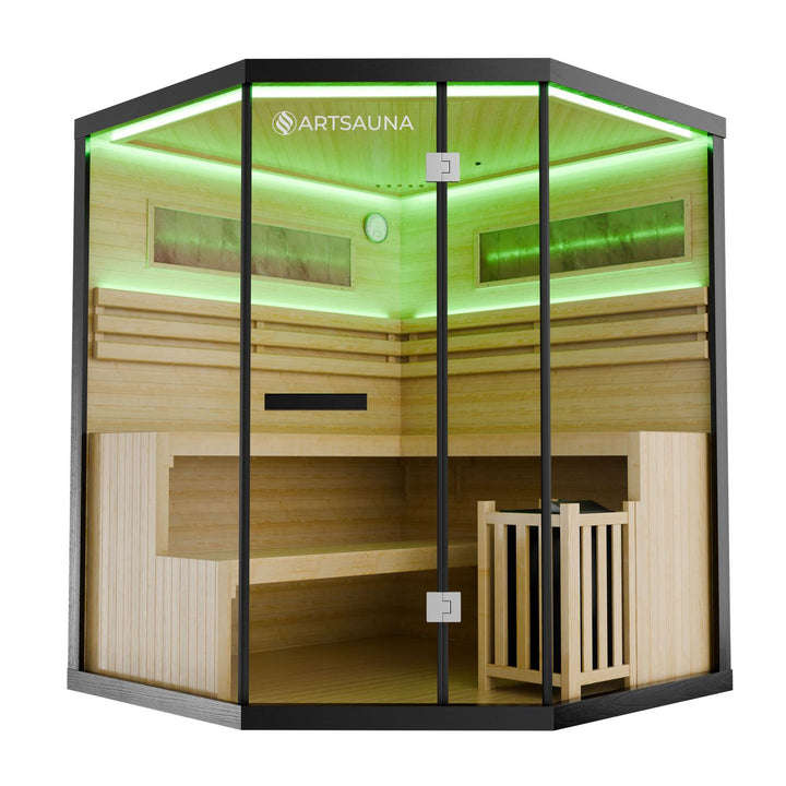 Traditionelle Sauna für zuhause