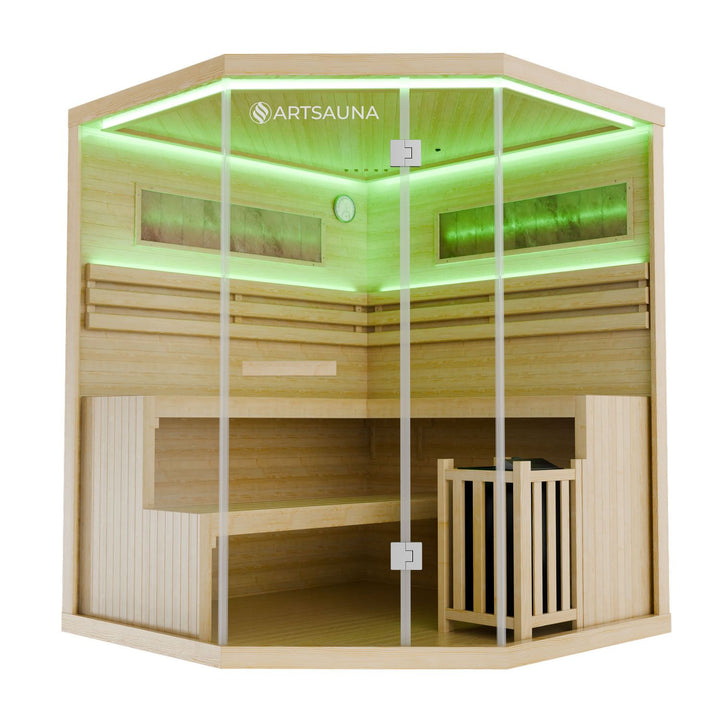 Traditionelle Sauna für zuhause