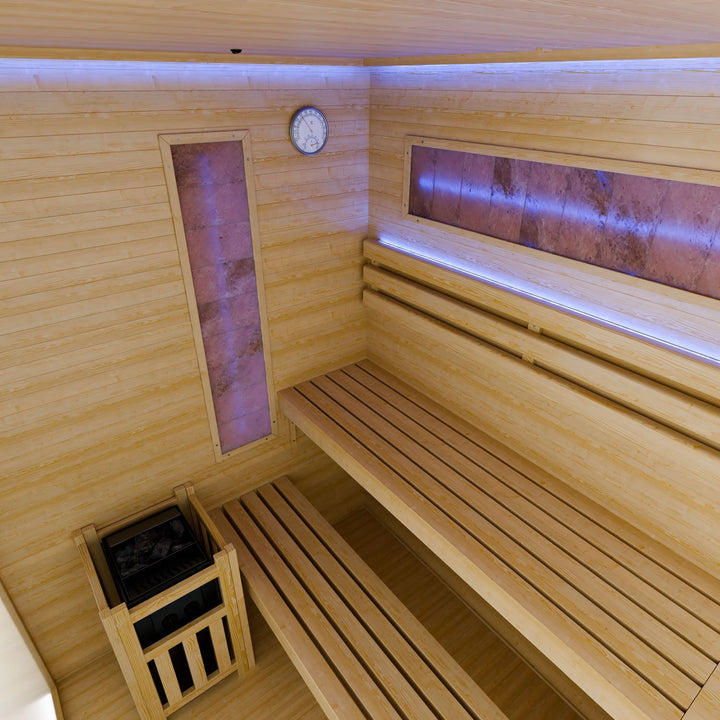 Indoor Sauna Vantaa 150 - Salzstein