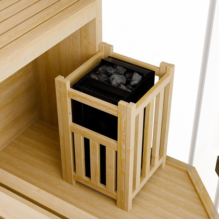 Traditionelle Sauna für zuhause