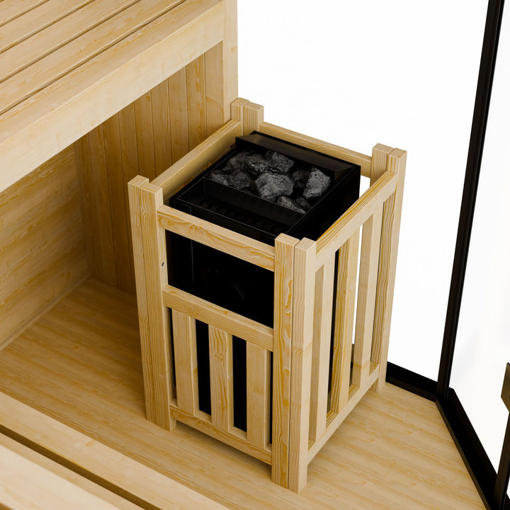 Traditionelle Sauna für zuhause