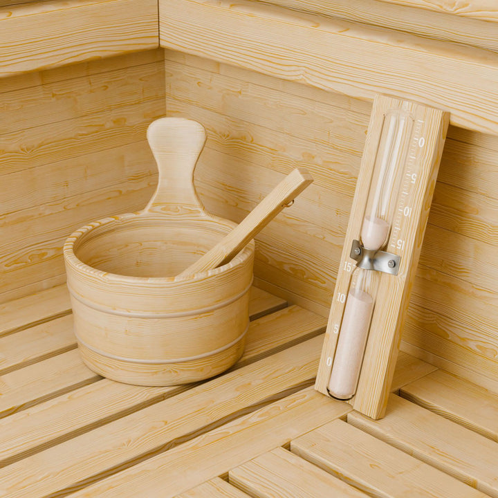 Traditionelle Sauna für zuhause