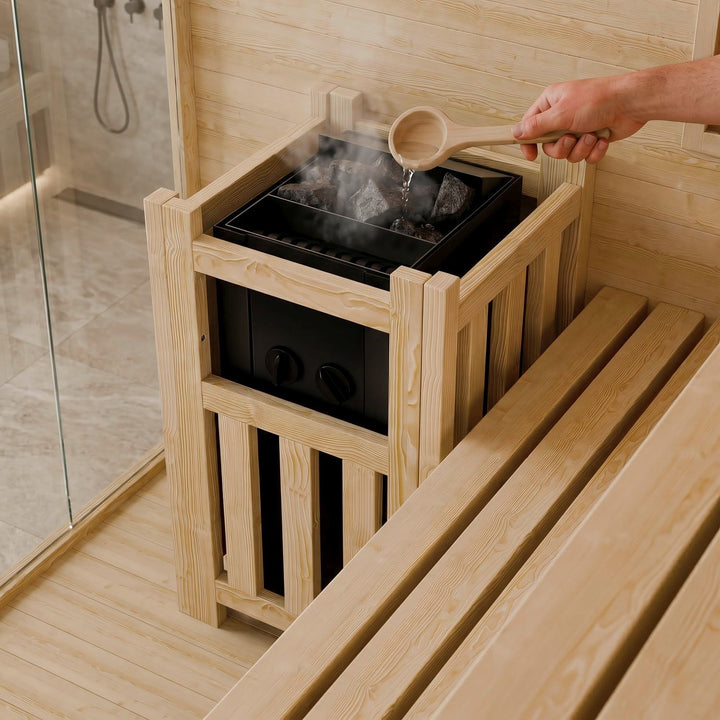 Indoor Sauna Vantaa 150 - Salzstein