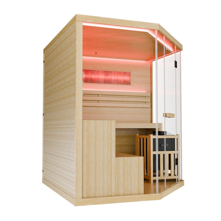 Indoor Sauna Vantaa 180 - Salzstein