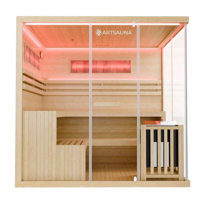 Indoor Sauna Vantaa 200 - Salzstein