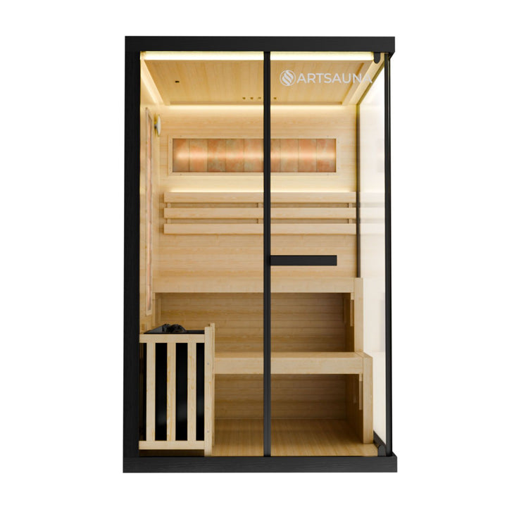 Indoor Sauna Vantaa 120 - Salzstein