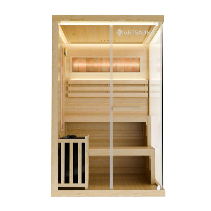 Indoor Sauna Vantaa 120 - Salzstein