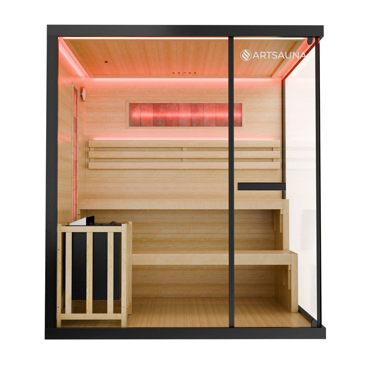 Indoor Sauna Vantaa 175 - Salzstein