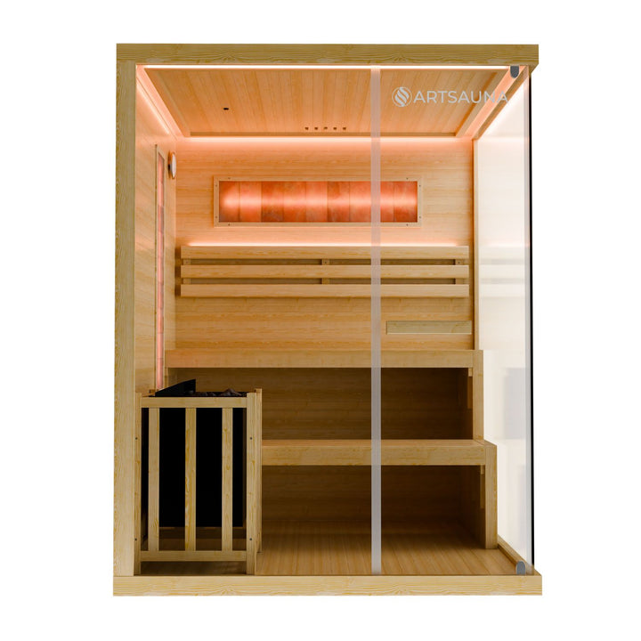 Indoor Sauna Vantaa 150 - Salzstein