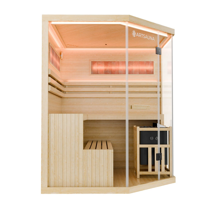 Indoor Sauna Vantaa 160 - Salzstein