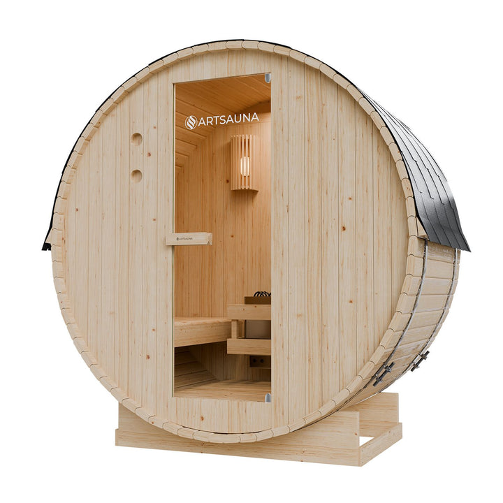Outdoor Fasssauna Spitzbergen 120