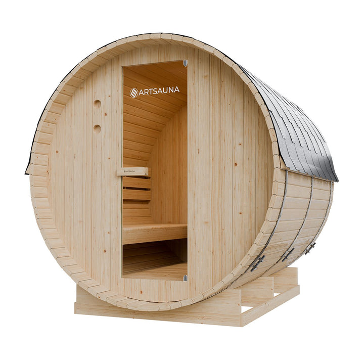 Outdoor Fasssauna Spitzbergen 220