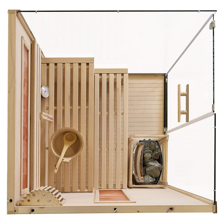 Indoor Sauna Vantaa 120 - Salzstein