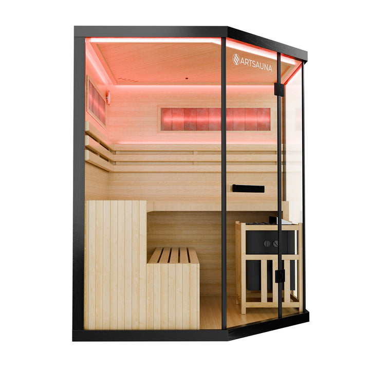 Indoor Sauna Vantaa 160 - Salzstein