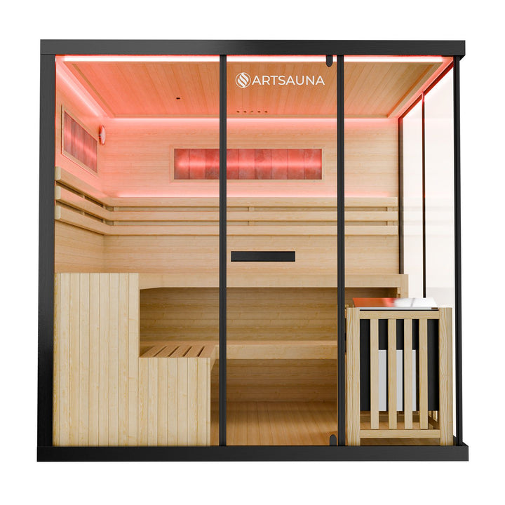 Indoor Sauna Vantaa 200 - Salzstein